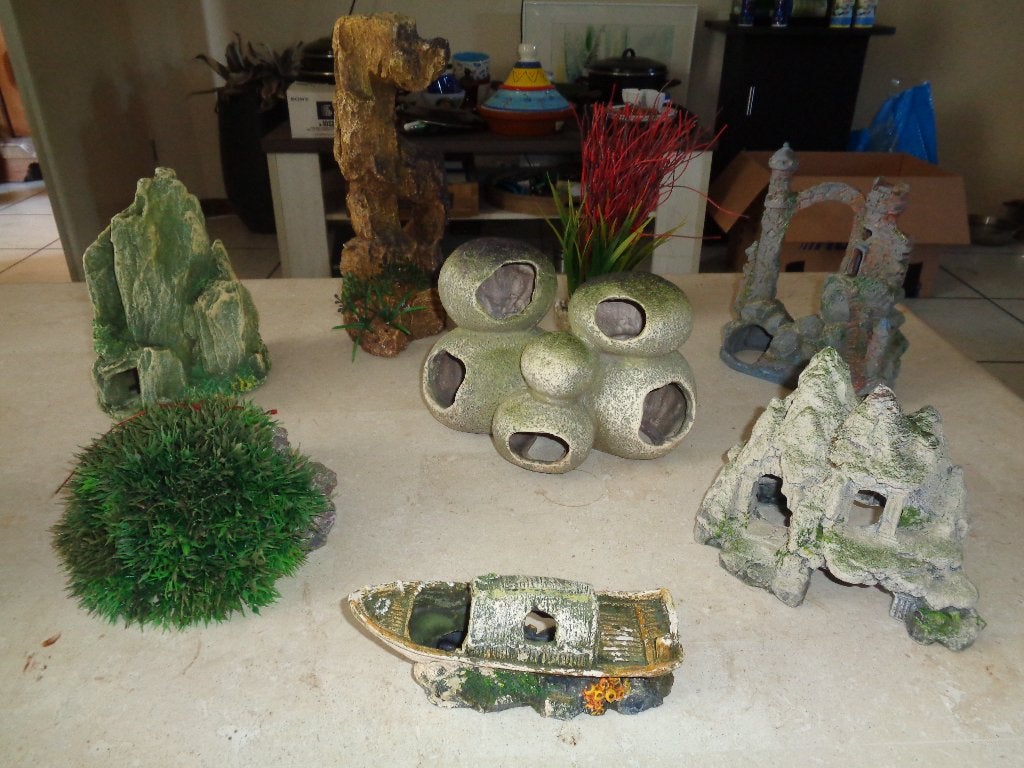 8 Aquarium decoraties en producten, Ophalen of Verzenden, Decoratie