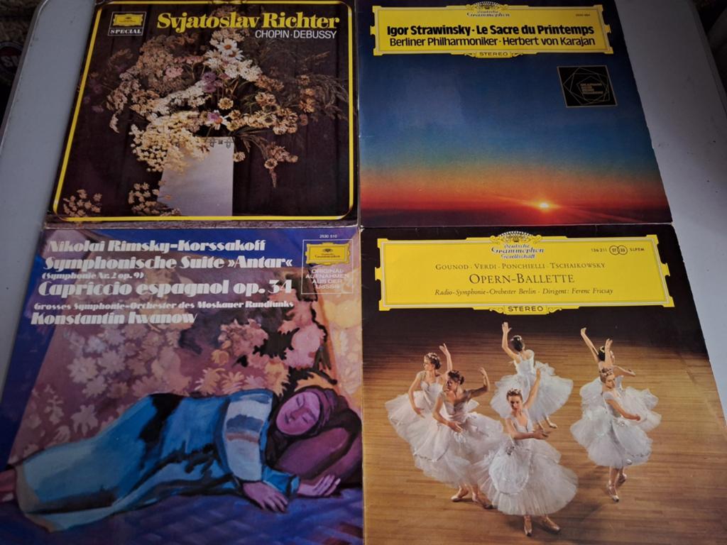 Lot 119 x Lp's Vinyl Deutsche Grammophon Classical, Ophalen of Verzenden, Originele persing, Kamermuziek, Gebruikt