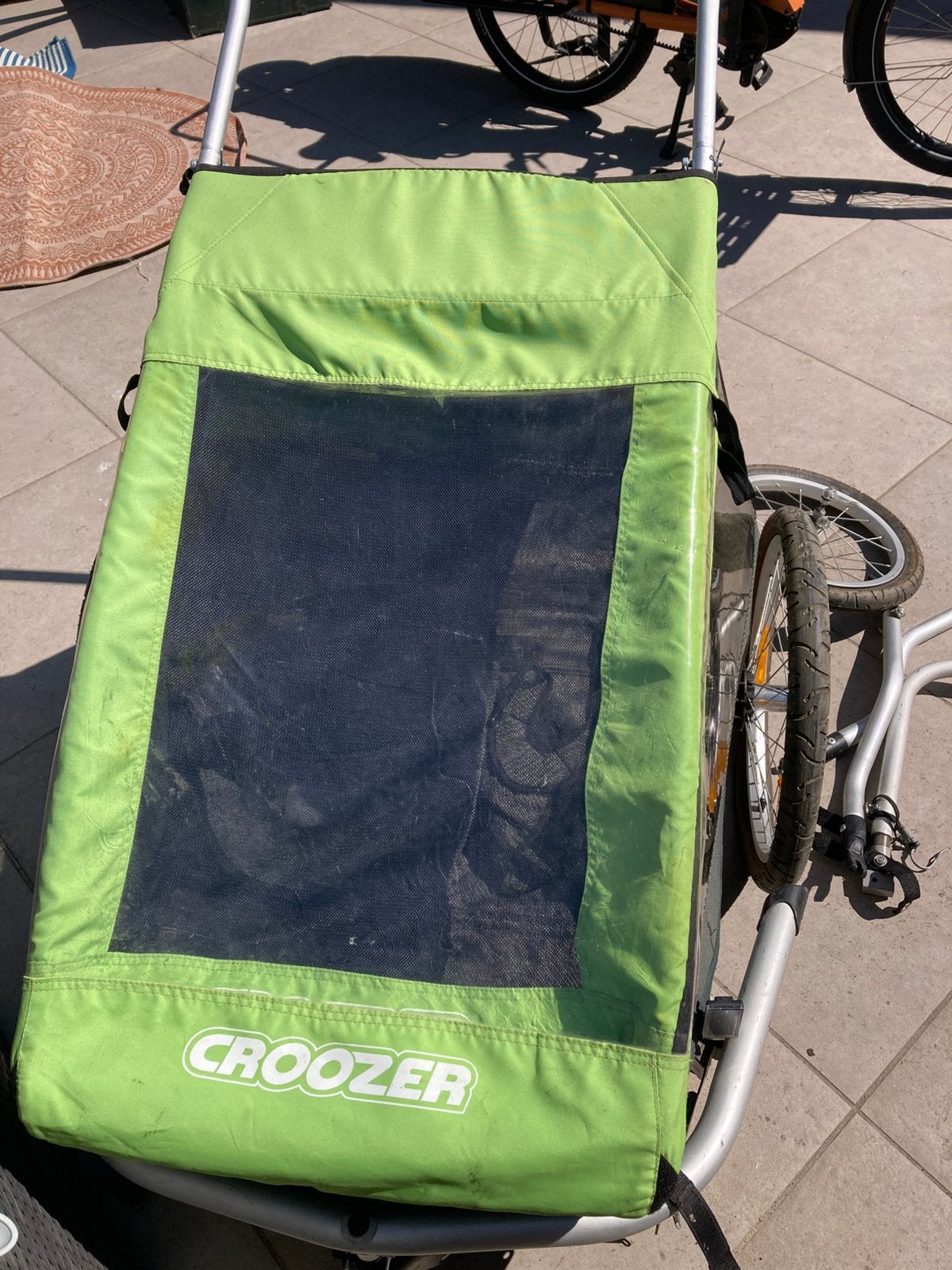 Croozer, 2 kinderen, Ophalen, Gebruikt