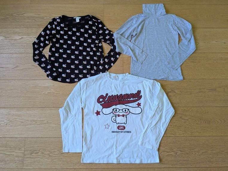 manches longues fille - taille 158 (13 ans), Kinderen en Baby's, Kinderkleding | Maat 158, Ophalen, Gebruikt, Meisje