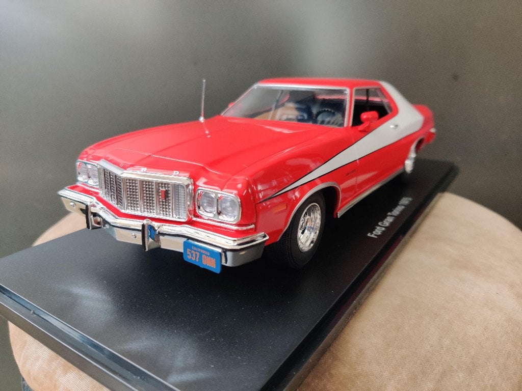 Ford Gran Torino 1975 MCG 1/18e neuve, en boîte., Ophalen of Verzenden, Nieuw, Auto, Overige merken