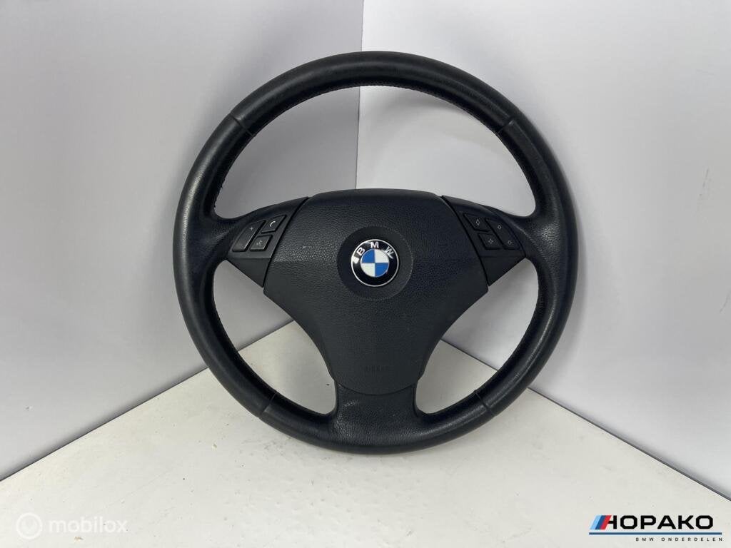 Stuurwiel leder BMW 5 serie E60 E61 - startstop, Enlèvement ou Envoi, Einsteinlaan 5, rijswijk, Bmw, Utilisé