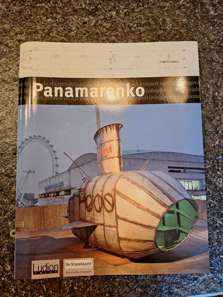 Boek panamarenko, Enlèvement