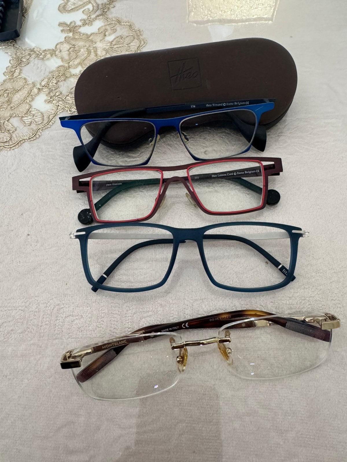 2 theo 1 sillouette 1 montblanc. €15 per stuk samen €50, Ophalen of Verzenden, Zo goed als nieuw
