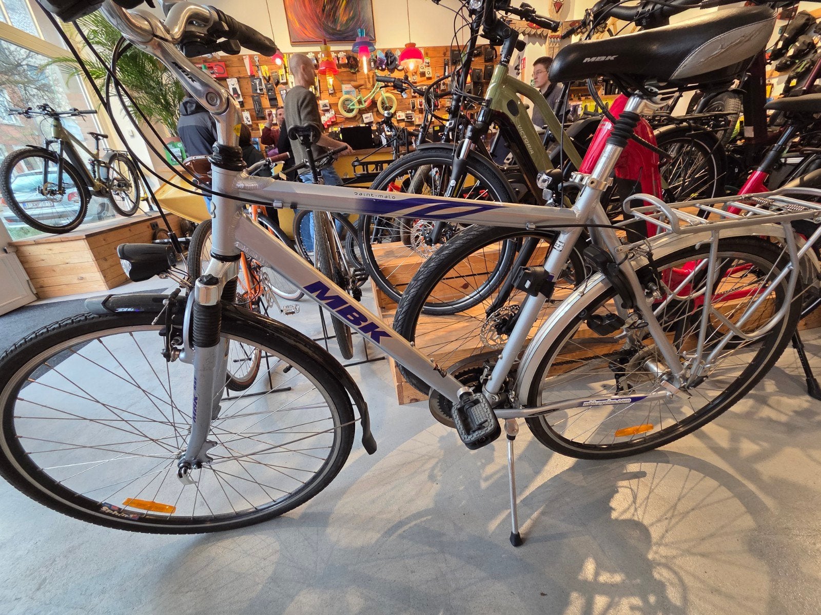 Vélo de ville MBK taille adulte, très bon état à Auderghem, Autres marques, Frein à tambour, 49 à 53 cm, Enlèvement