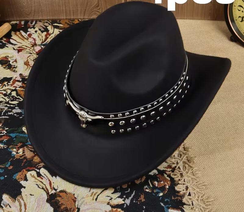 Cowboyhoed Metallic Dubbelgeknoopte Stierenkop (Nieuw), Vêtements | Hommes, Chapeaux & Casquettes, Enlèvement ou Envoi, Neuf, Chapeau