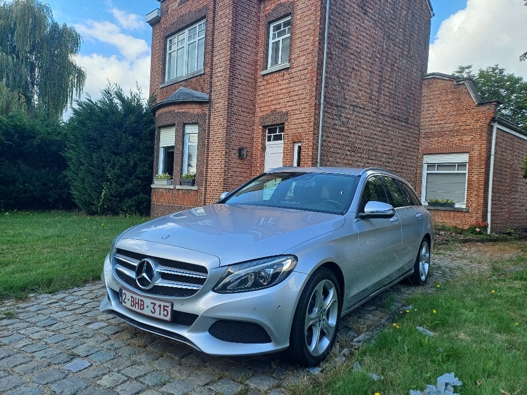 MERCEDES-BENZ C200d break, Autos, Mercedes-Benz, 100 kW, Argent ou Gris, Achat, Boîte manuelle