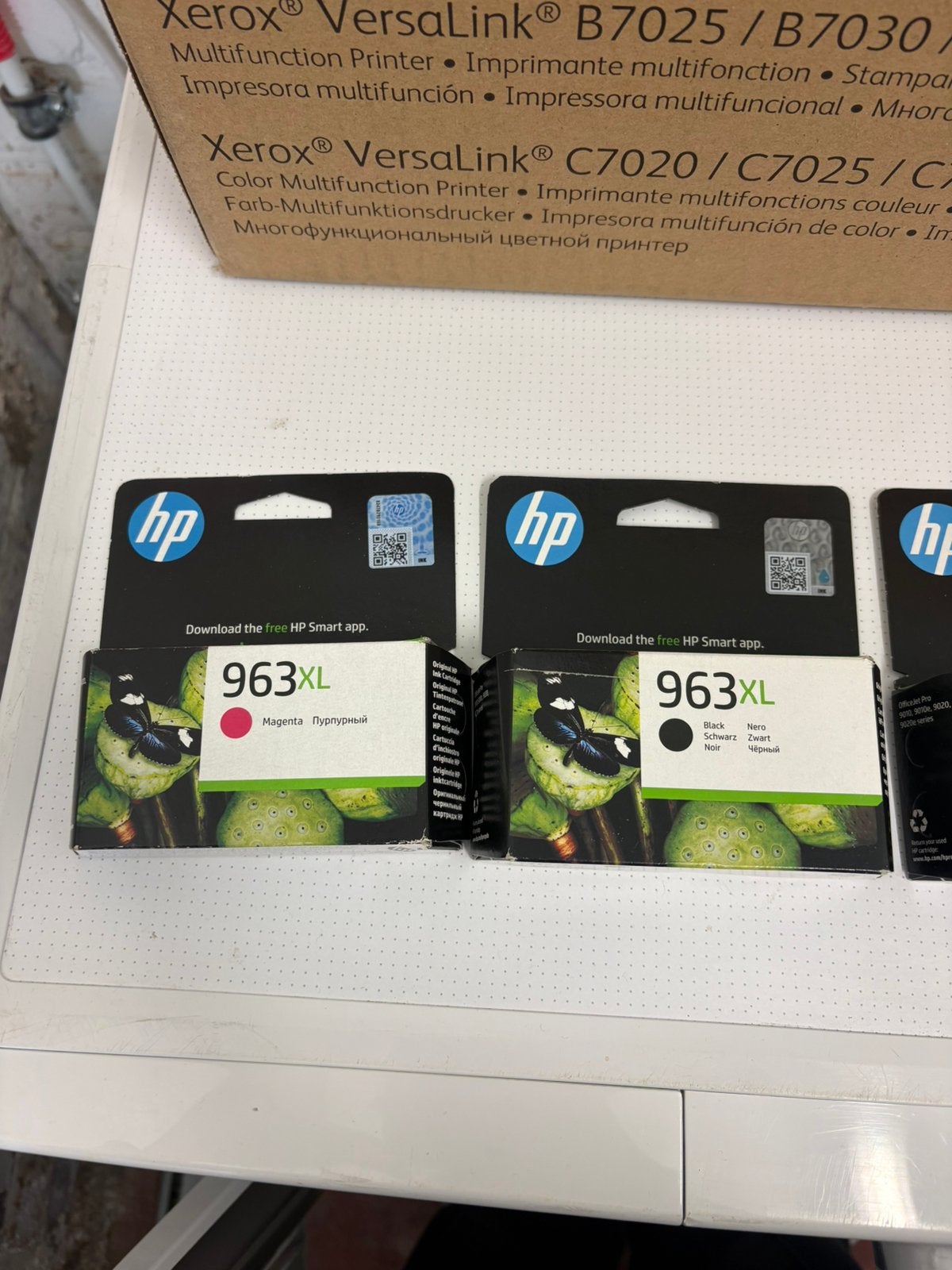 Cartouche x4 HP 963xl, Enlèvement, Comme neuf