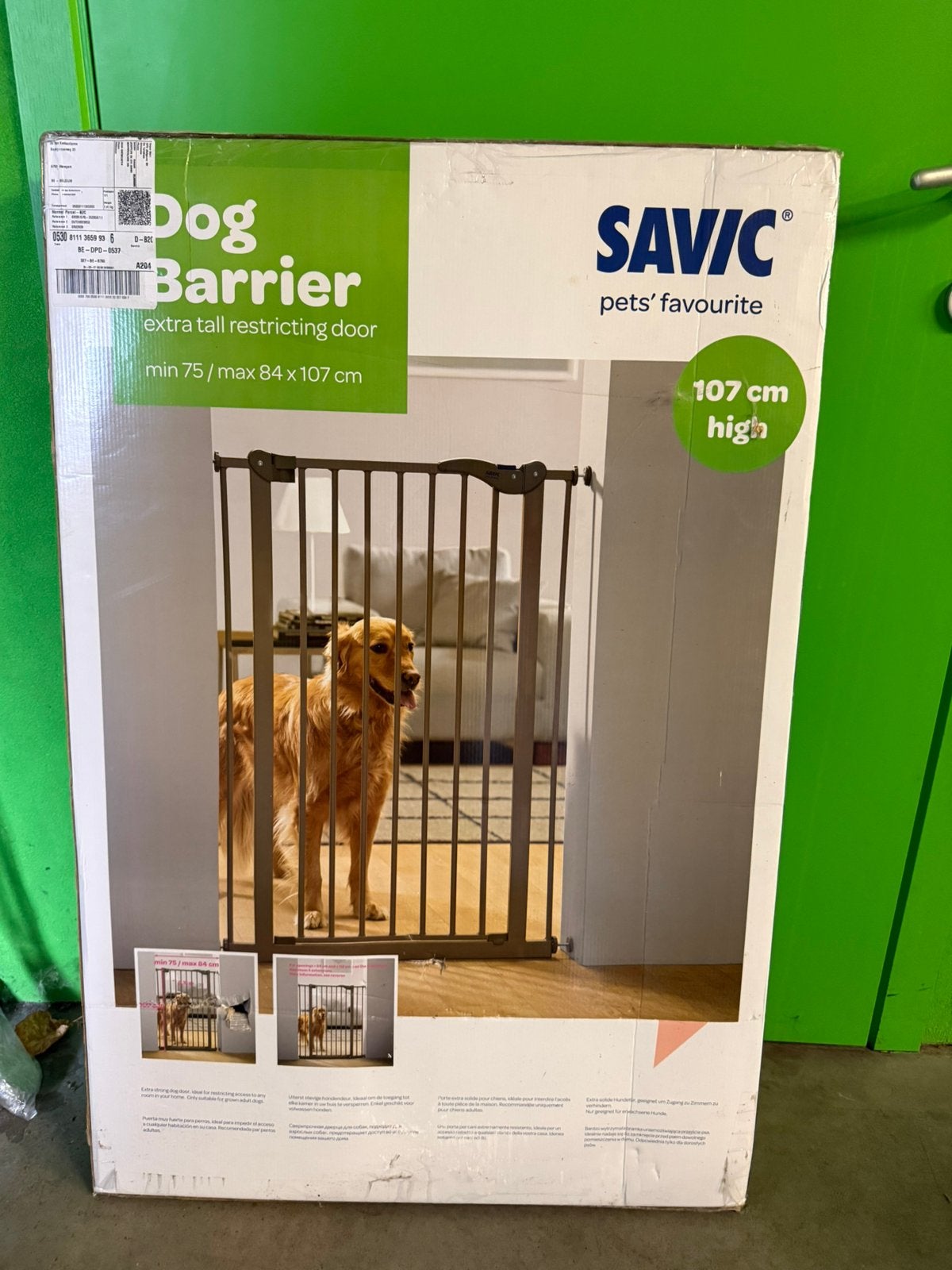 Hondenrek Savic 107cm, Dieren en Toebehoren, Ophalen, Nieuw