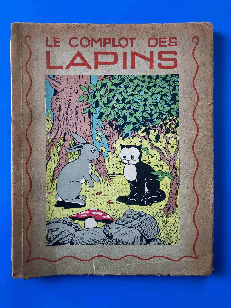 EO 1945 Tillieux - Le complot des lapins - Rarissime, Livres, Une BD, Enlèvement, Utilisé, Maurice Tillieux