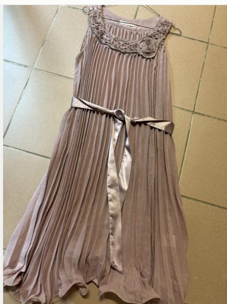 Robe vintage taille 38, Taille 38/40 (M), Enlèvement ou Envoi, Beige, Cream