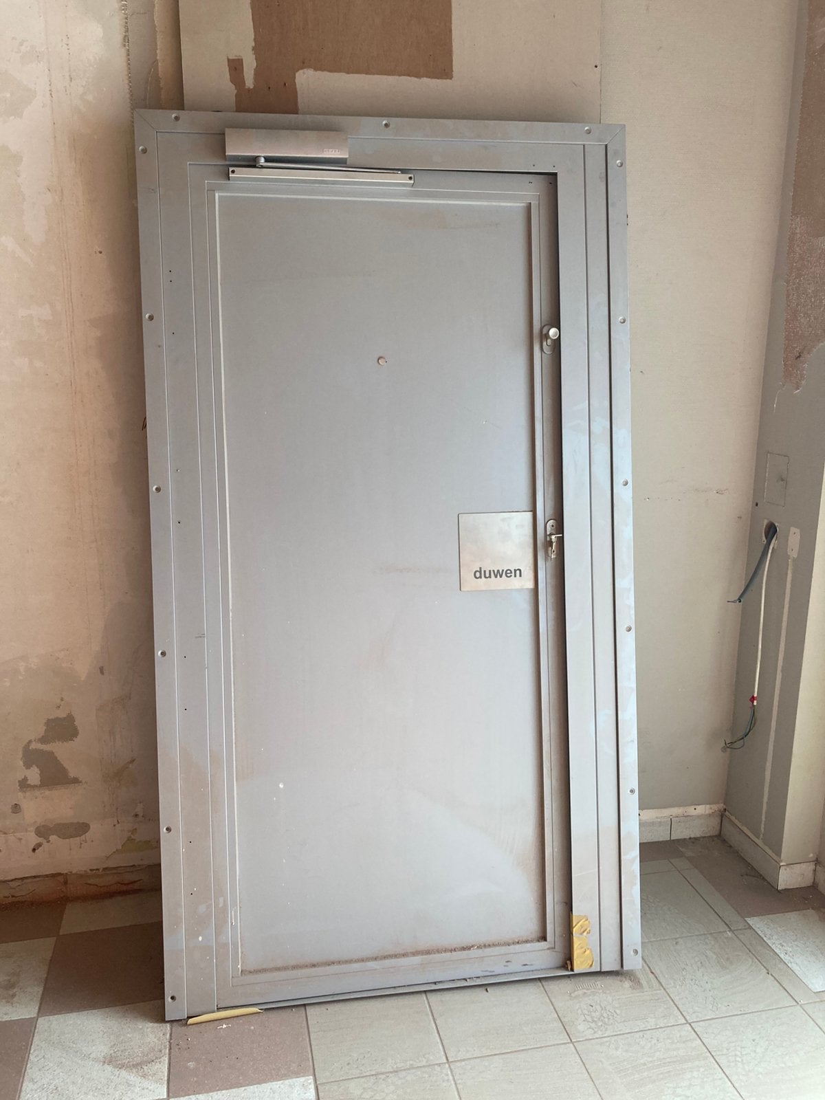 Porte de sécurité - porte blindée, Enlèvement, Comme neuf