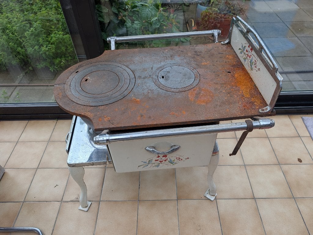 Leuvens stoof - kachel - klein model, Ophalen, Gebruikt