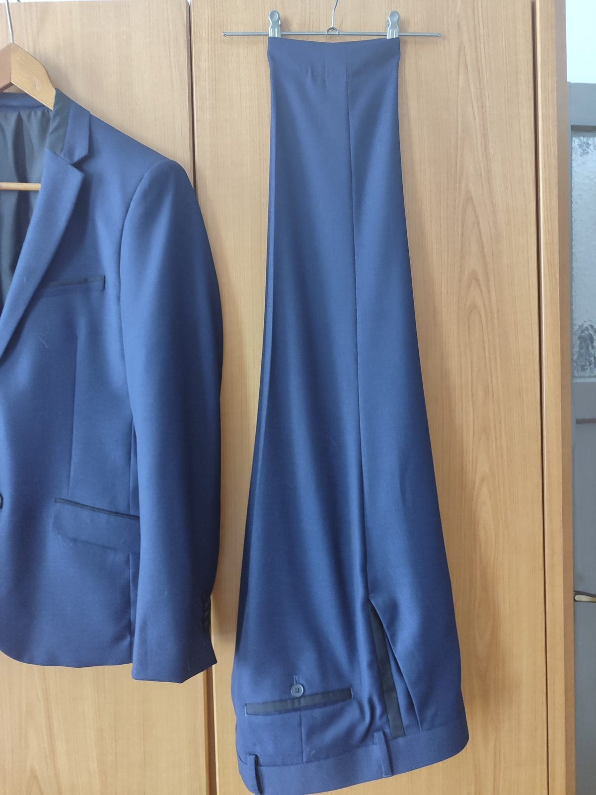 Jules herenkostuum, Vêtements | Hommes, Costumes & Vestes, Enlèvement, Porté, Taille 48/50 (M), Bleu