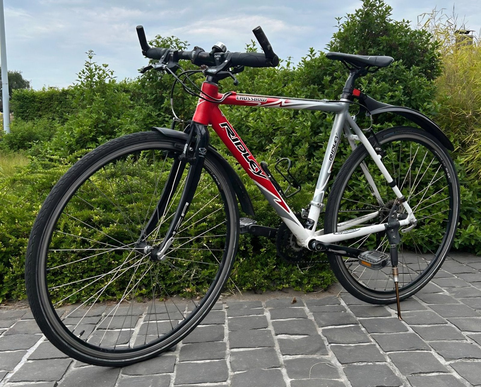 Ridley Crossbow sportfiets heren maat 53, Gebruikt, Velgrem, Meer dan 20 versnellingen, 53 tot 57 cm