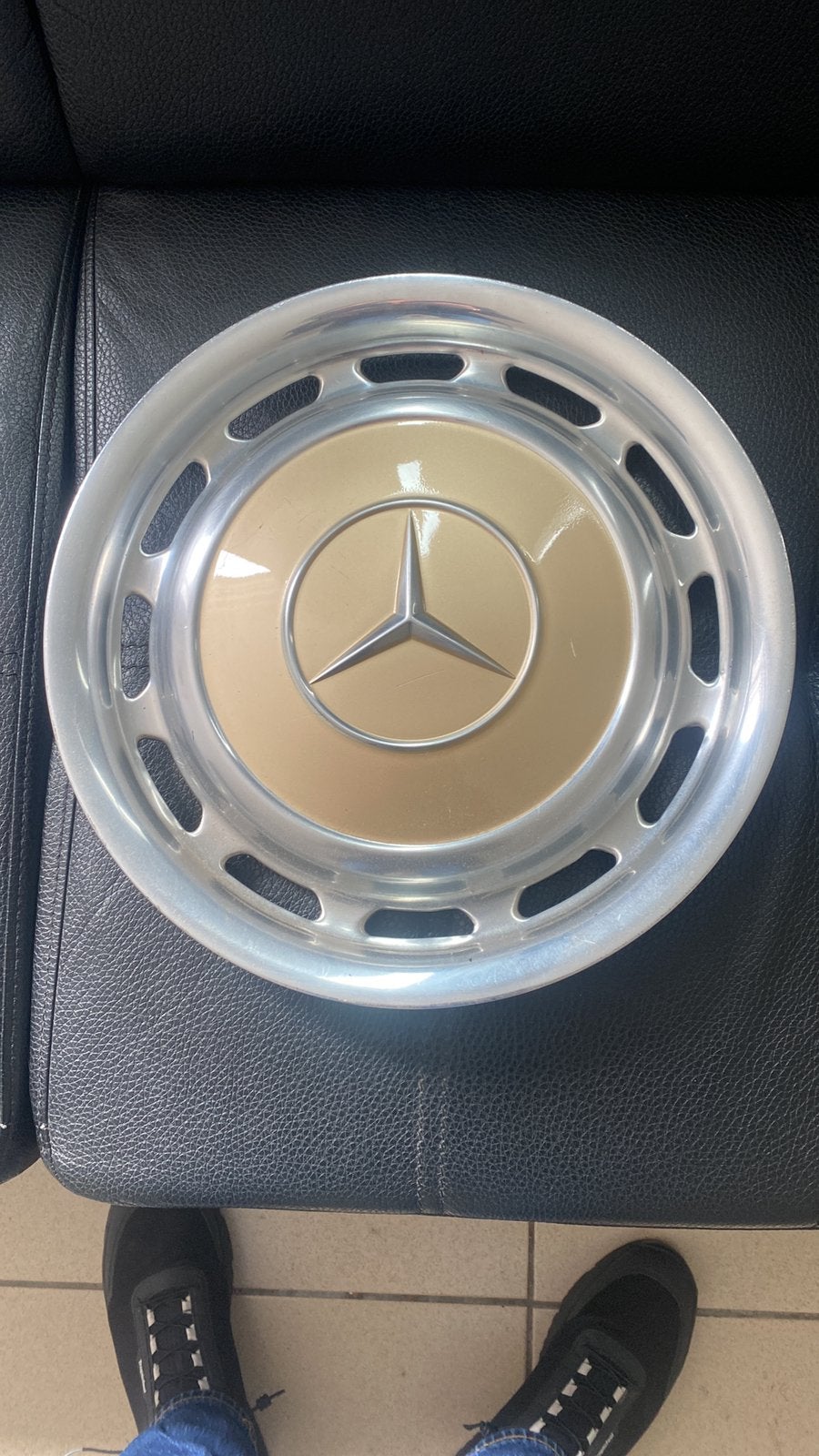 Couvre-roue Mercedes (4 pièces, excellent état, 14 pouces), Enlèvement ou Envoi, Comme neuf