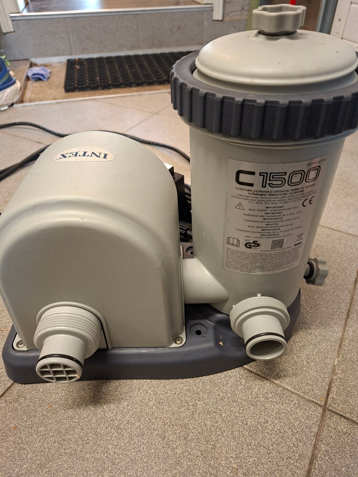 Intex filterpomp c1500, Tuin en Terras, Ophalen