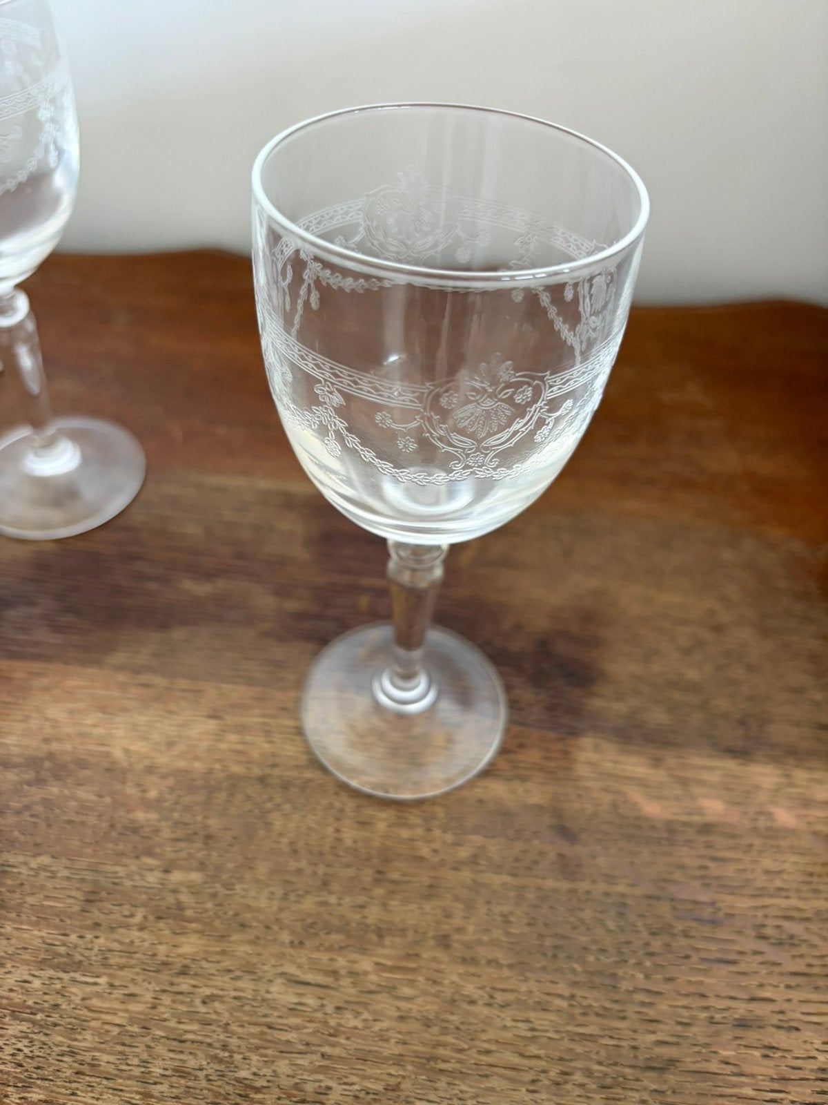 6 mooie glazen kristal, Ophalen, Zo goed als nieuw