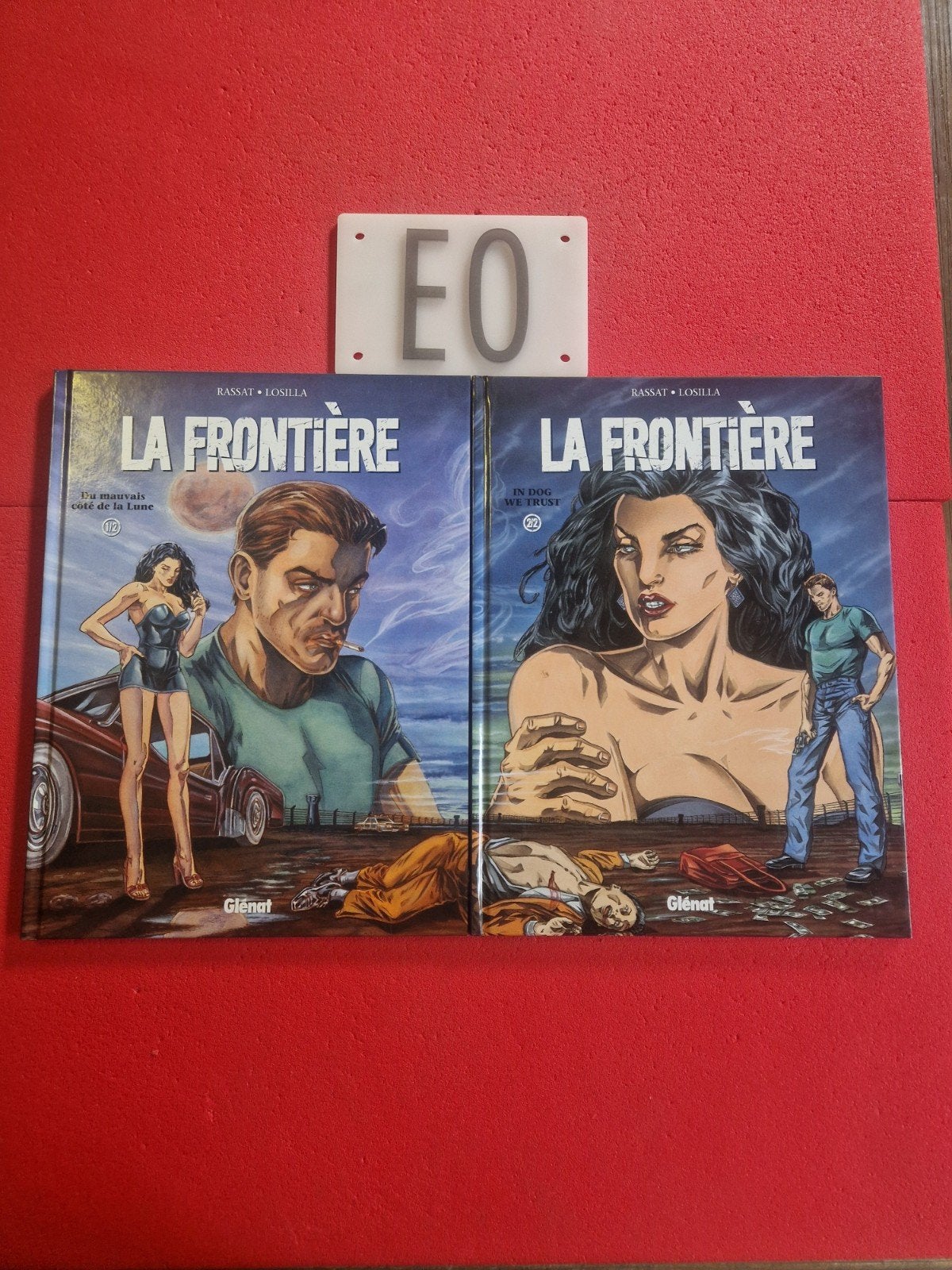 lot de 2 bd la frontière 1 et 2,EO (intégrale de la série), Enlèvement ou Envoi