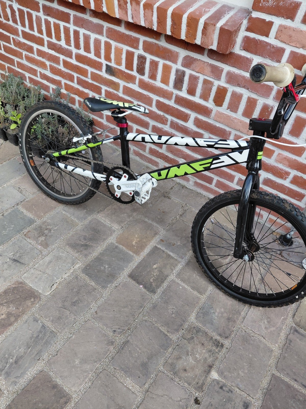 BMX fiets Umbro Brad race maat Pro S, Ophalen, Gebruikt, Velgrem, 20 tot 24 inch