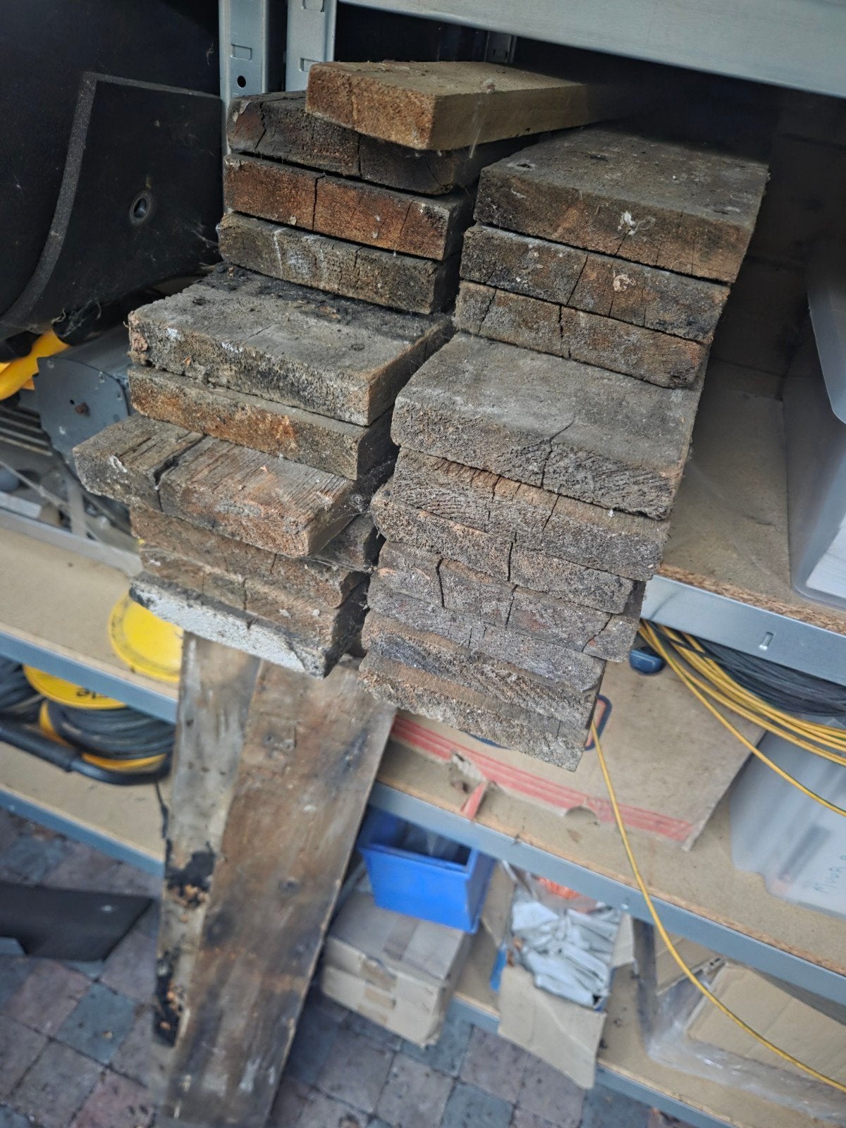 planken, Ophalen, Gebruikt, 25 tot 50 mm, Plank
