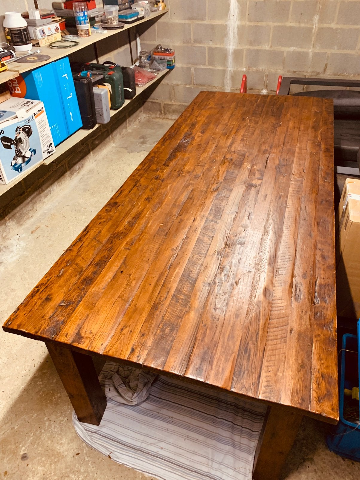 Antieke eettafel, Gebruikt, 200 cm of meer, 50 tot 100 cm, Vijf personen of meer