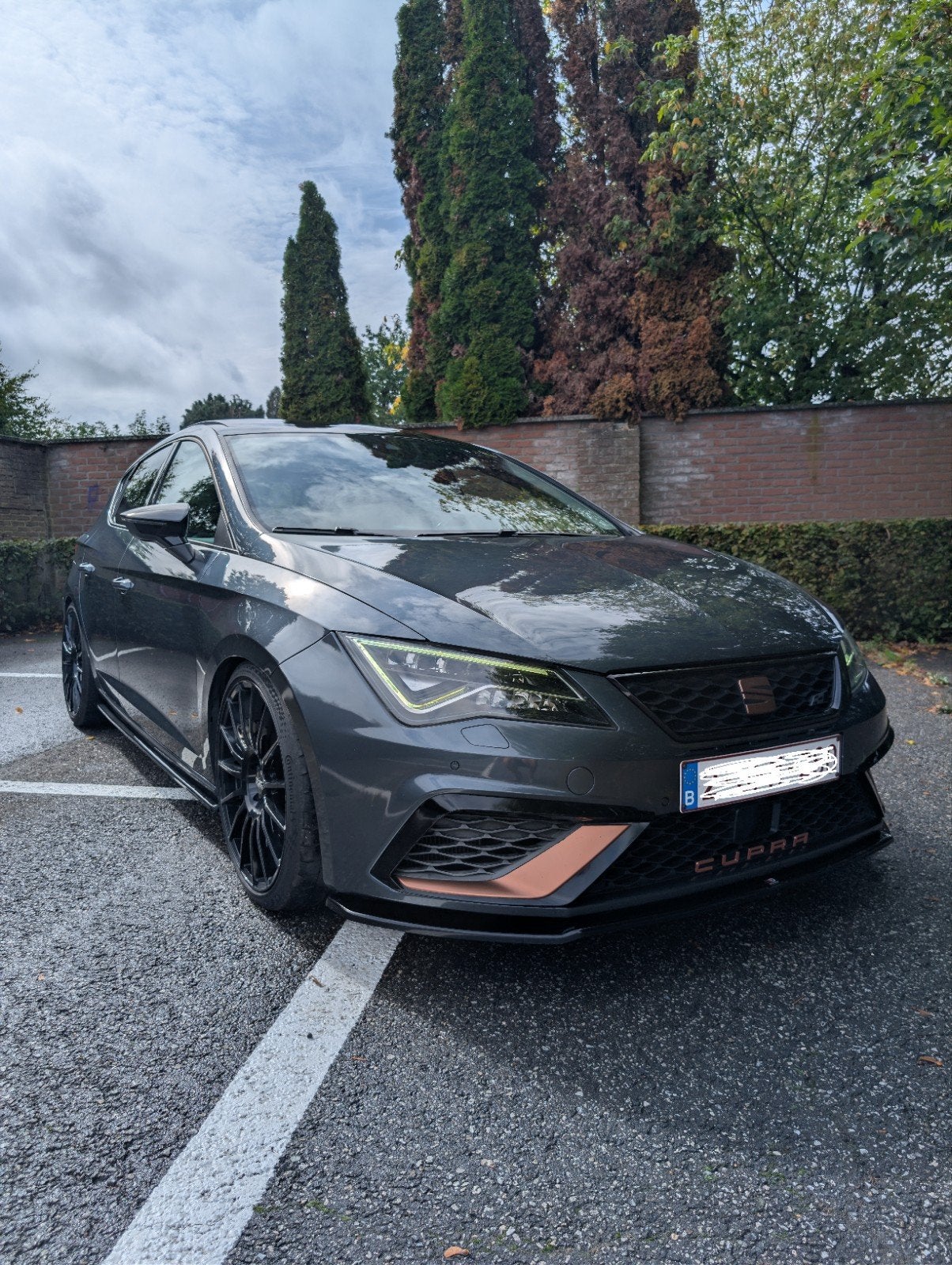 Seat Leon Cupra 5f 2019, 1998 cc, 4 cilinders, Leon, Alcantara