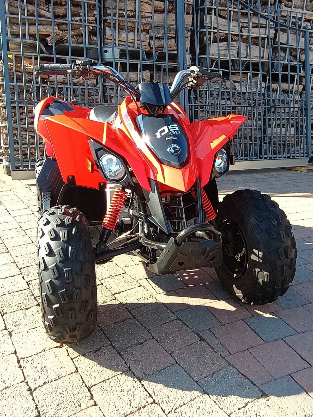 Quad "Can Am DS 90" 2023 - Avec Marche Arrière, 90 cm³, Jusqu'à 11 kW, 1 cylindre