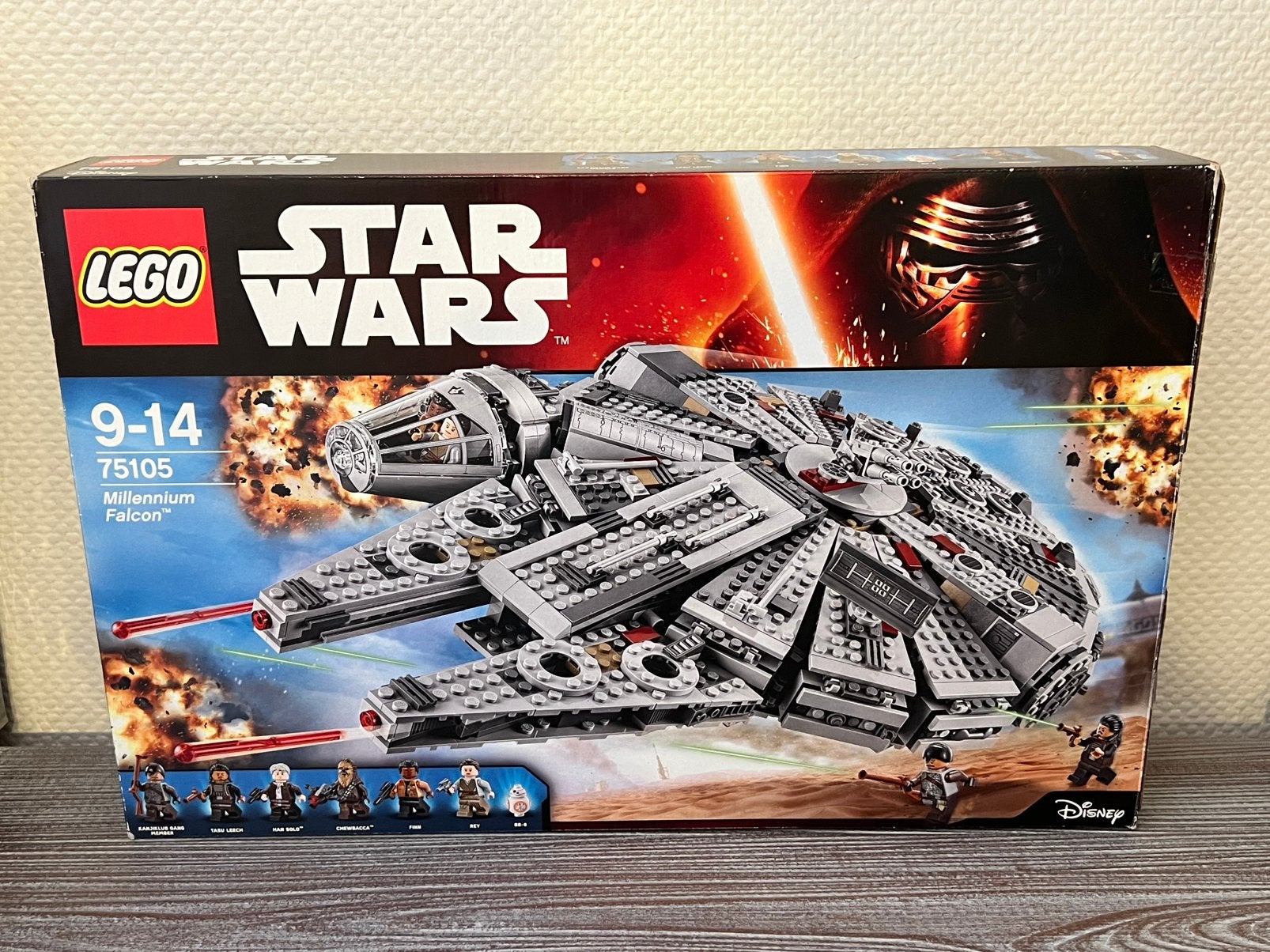 Lego Star Wars 75104 Millenium Falcón, Star Wars, Lego, Ensemble complet, Comme neuf