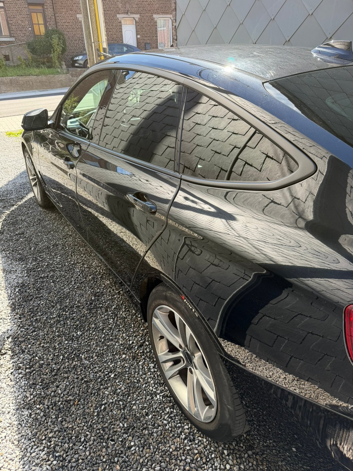 Bmw serie 3 GT 2015, Auto's, Euro 5, Zwart, Zwart, Leder