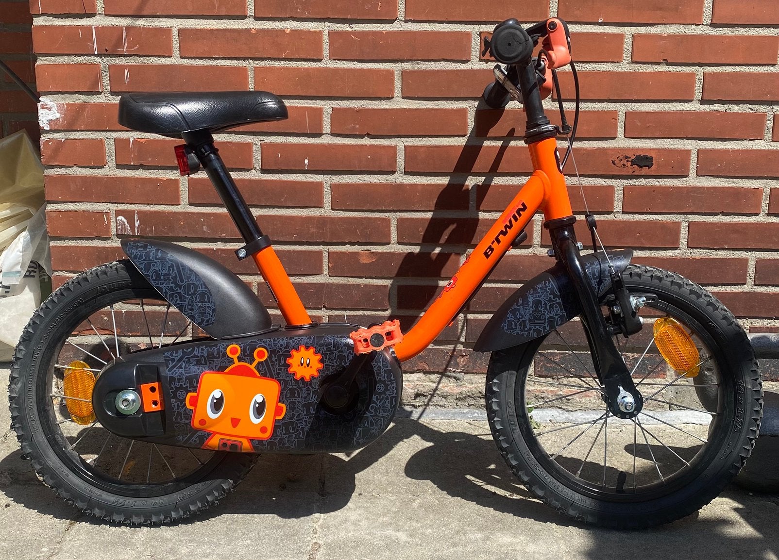 Decathlon Btwin 500 Robot kinderfiets 14 inch, Fietsen en Brommers, Fietsen | Kinderfietsjes, Gebruikt, Minder dan 16 inch, Ophalen