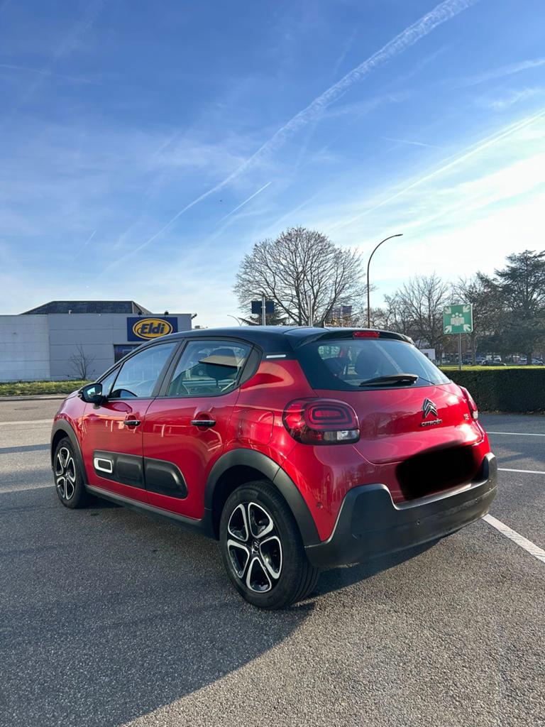 Citroën c3, Auto's, Citroën, Particulier, C3, Benzine, Euro 6, Berline, 5 deurs, Handgeschakeld, Rood, Zwart, Ophalen