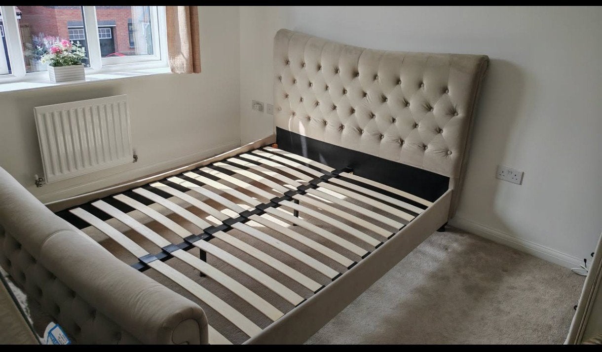 Lit avec matelas – Toutes tailles disponibles, Enlèvement ou Envoi