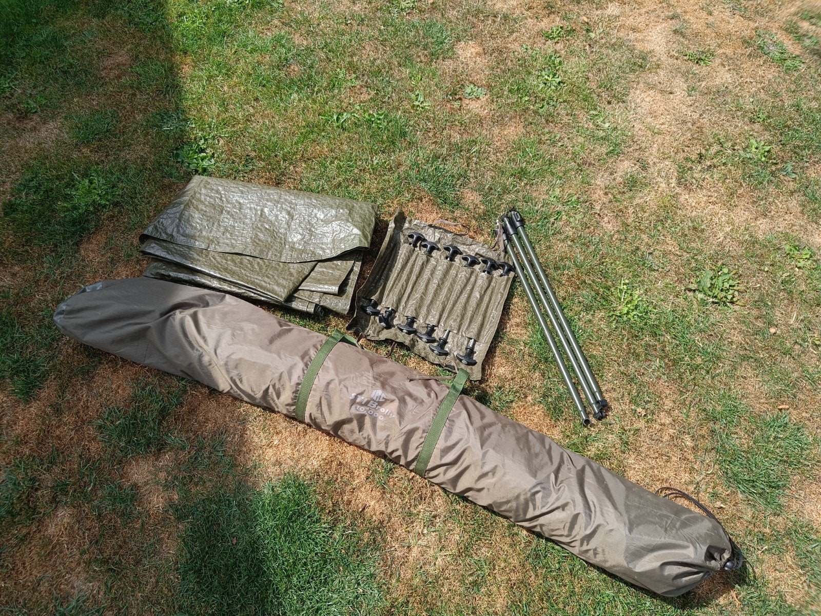 jrc brolly, Ophalen