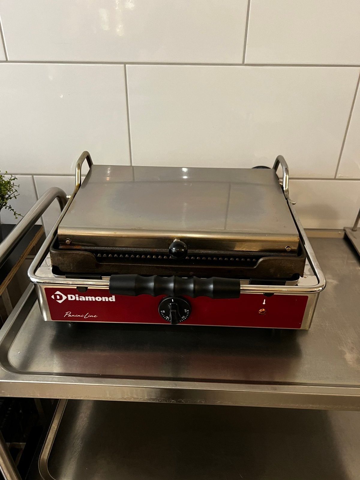Panini grill Diamond, Ophalen, Zo goed als nieuw