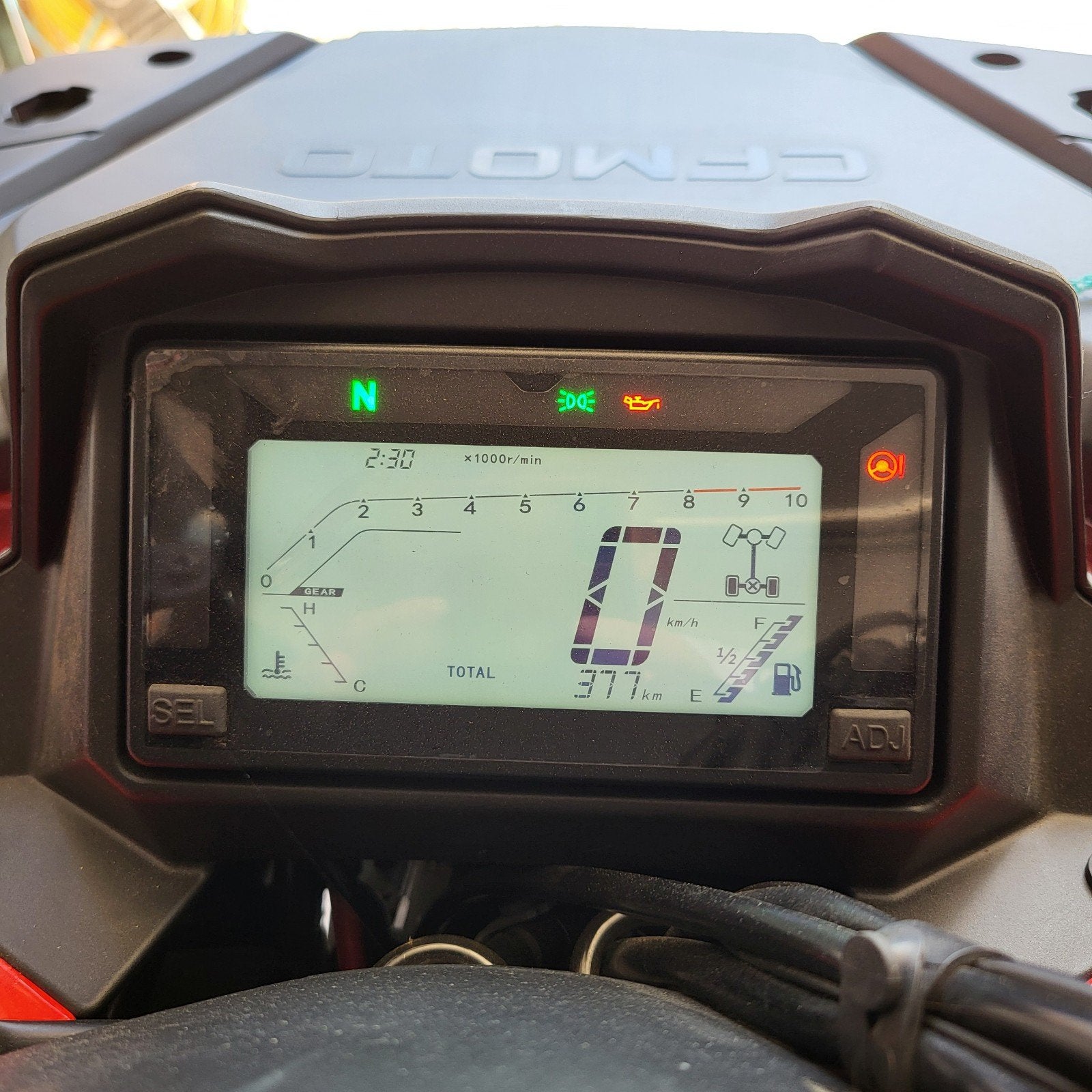 Quad cf moto 625 touring, 598 cc, LED Verlichting, Gebruikt, Automaat