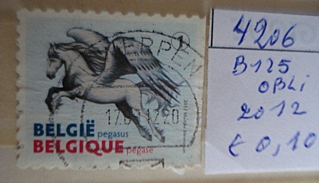 België nr. 4206 (O), Verzenden, Gestempeld, Gestempeld