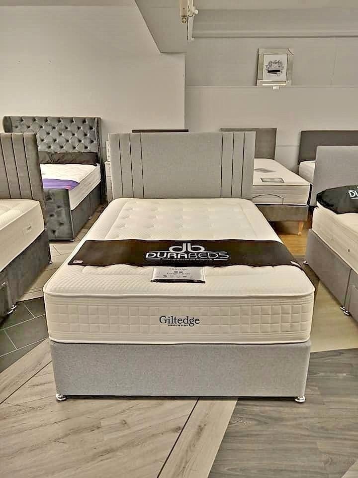 Bed en matras ( Verkrijgbaar in alle maten ), Verzenden, Nieuw, Tweepersoons, Overige kleuren
