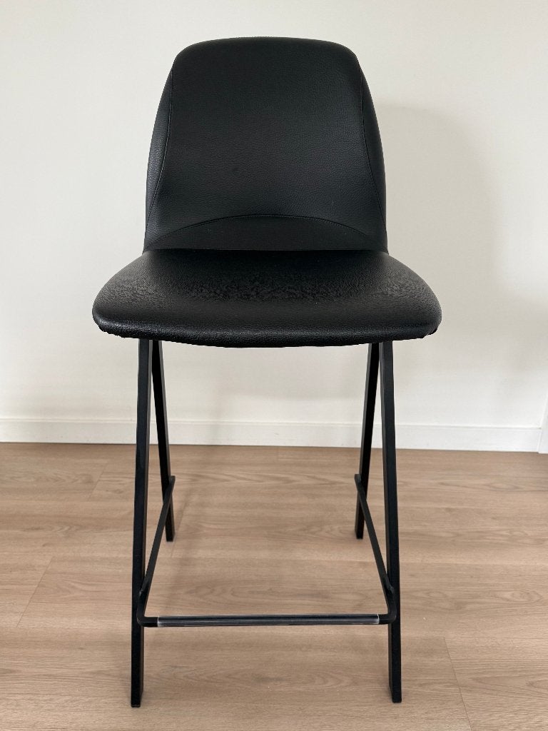 Barkrukken, 90 cm ou plus, Avec repose-pieds, 2 tabourets, Comme neuf