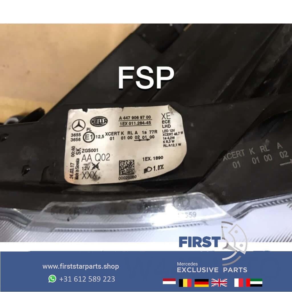 W447 VITO V KLASSE ILS LED KOPLAMP LINKS origineel Mercedes, Auto-onderdelen, Gebruikt, -, Ophalen of Verzenden, -