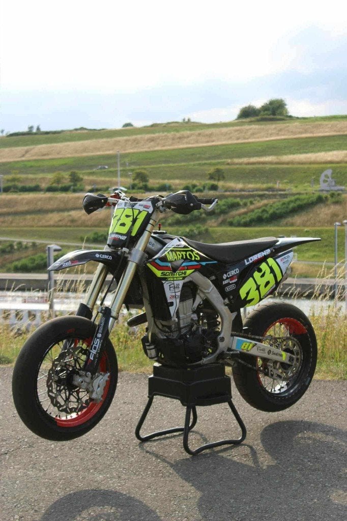 Honda Crf 450 supermotard, Motos, Motos | Honda, Occasion, Plus de 35 kW, Particulier, Moto de cross