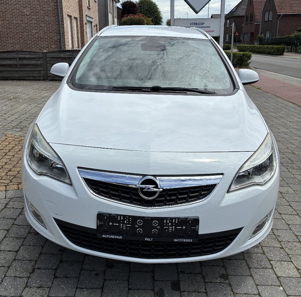 Opel Astra * 1J GARANTIE * GEKEURD * LEZ OK * TOPSTAAT, Euro 5, Wit, Bedrijf, 5 deurs