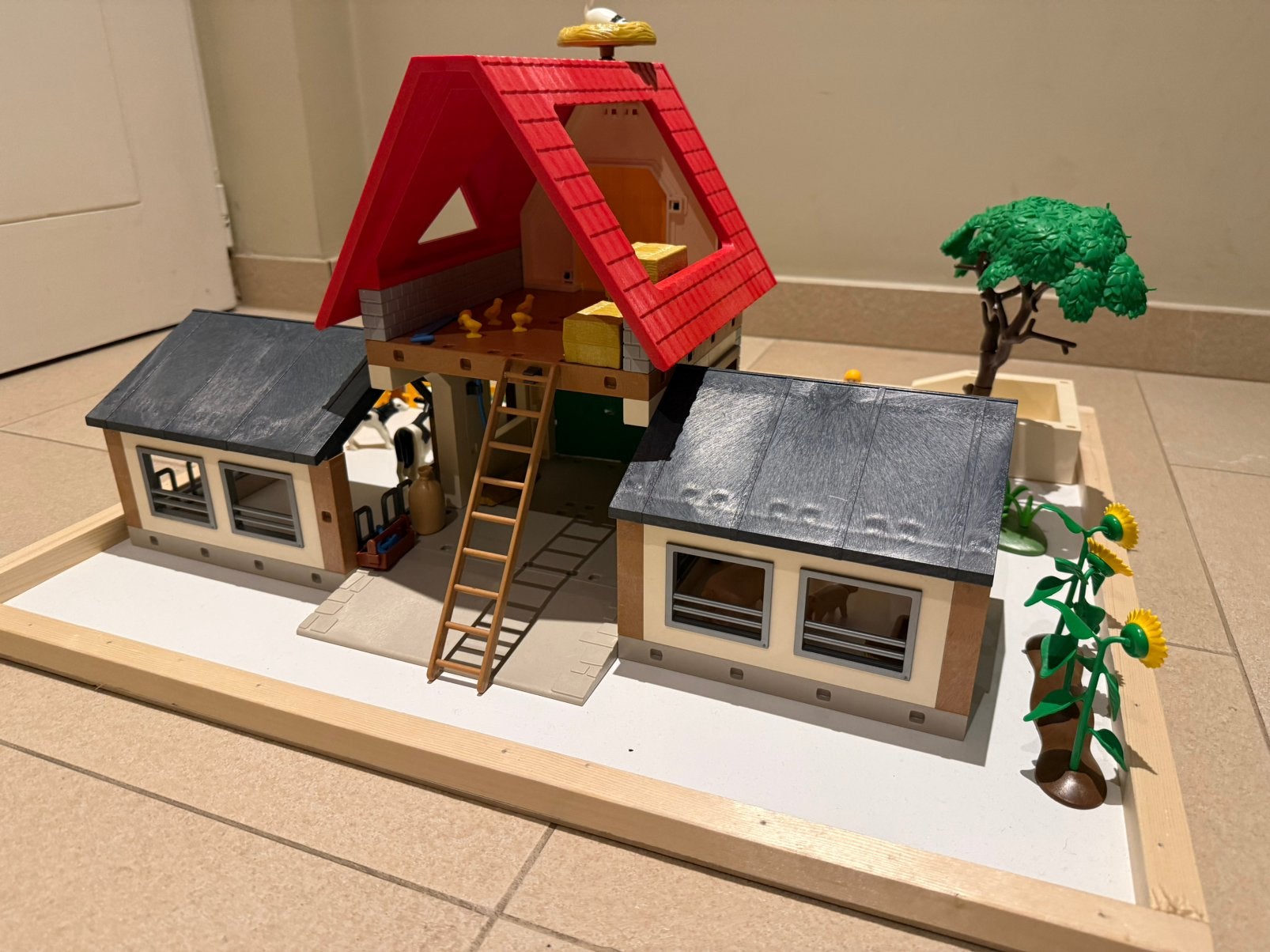 Playmobil boerderij, Ophalen, Gebruikt