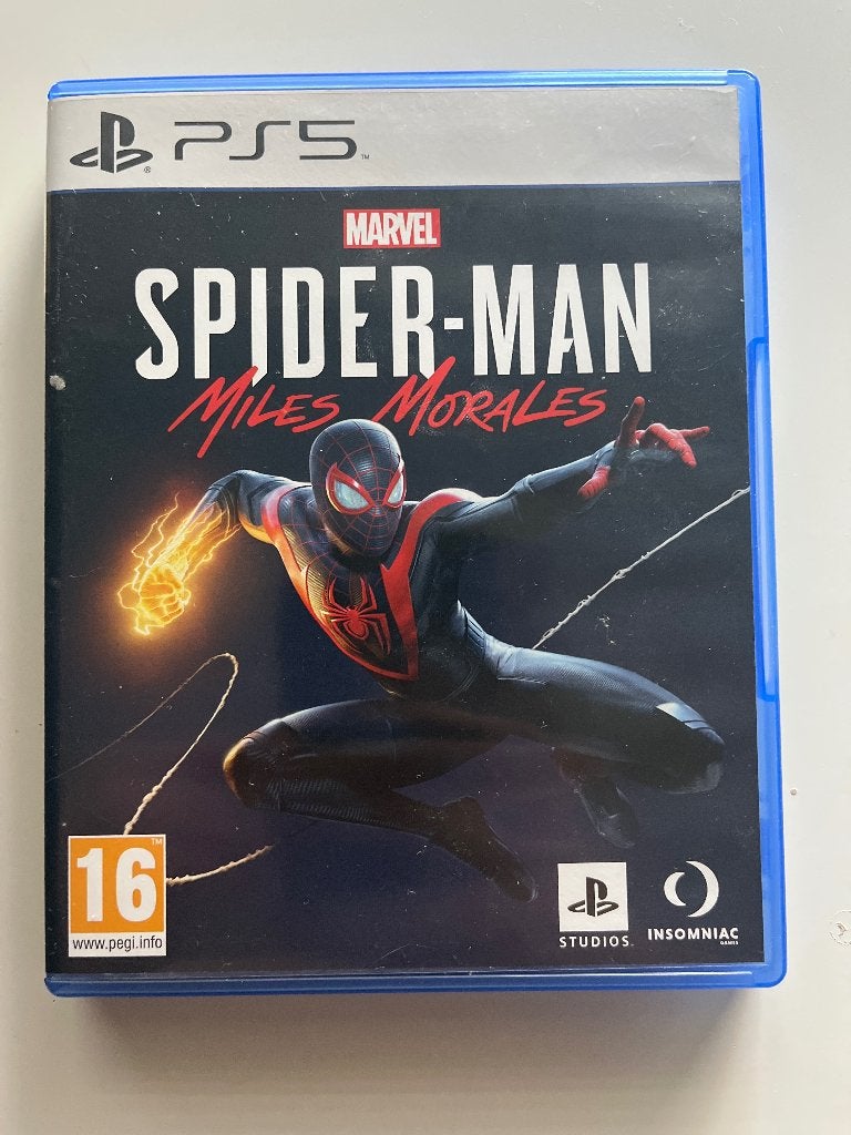 Spiderman Miles Morales PS5, 1 joueur, À partir de 12 ans, Aventure et Action, Comme neuf