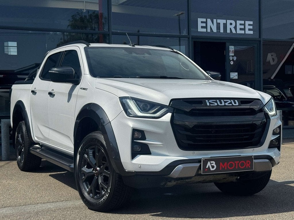 Isuzu D-max D-Max 1.9 Turbo D 4WD V-Cross TVAC 1ER PROPRIETA, Auto's, Automaat, Gebruikt, Zwart, Wit