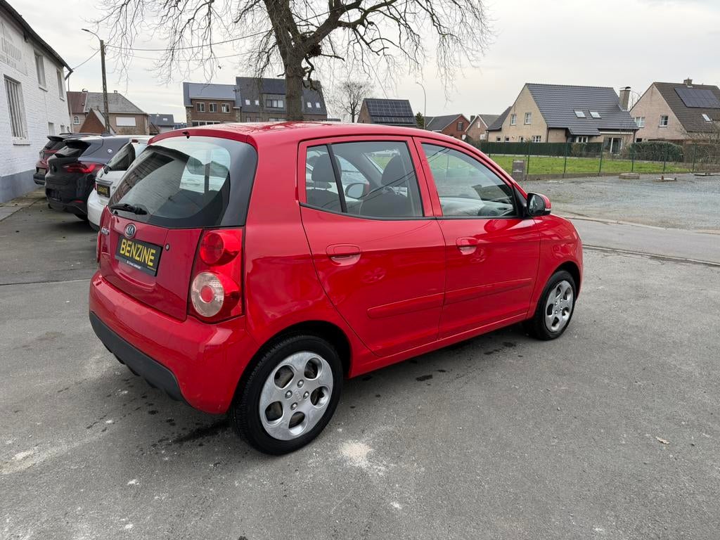 Kia Picanto 1.0i 12v Airco / 51000km / Garantie, Autos, Rouge, Achat, 998 cm³, Entreprise