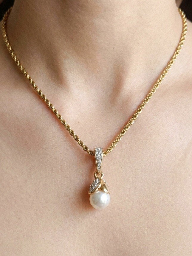 Swarovski parelketting, Ophalen of Verzenden