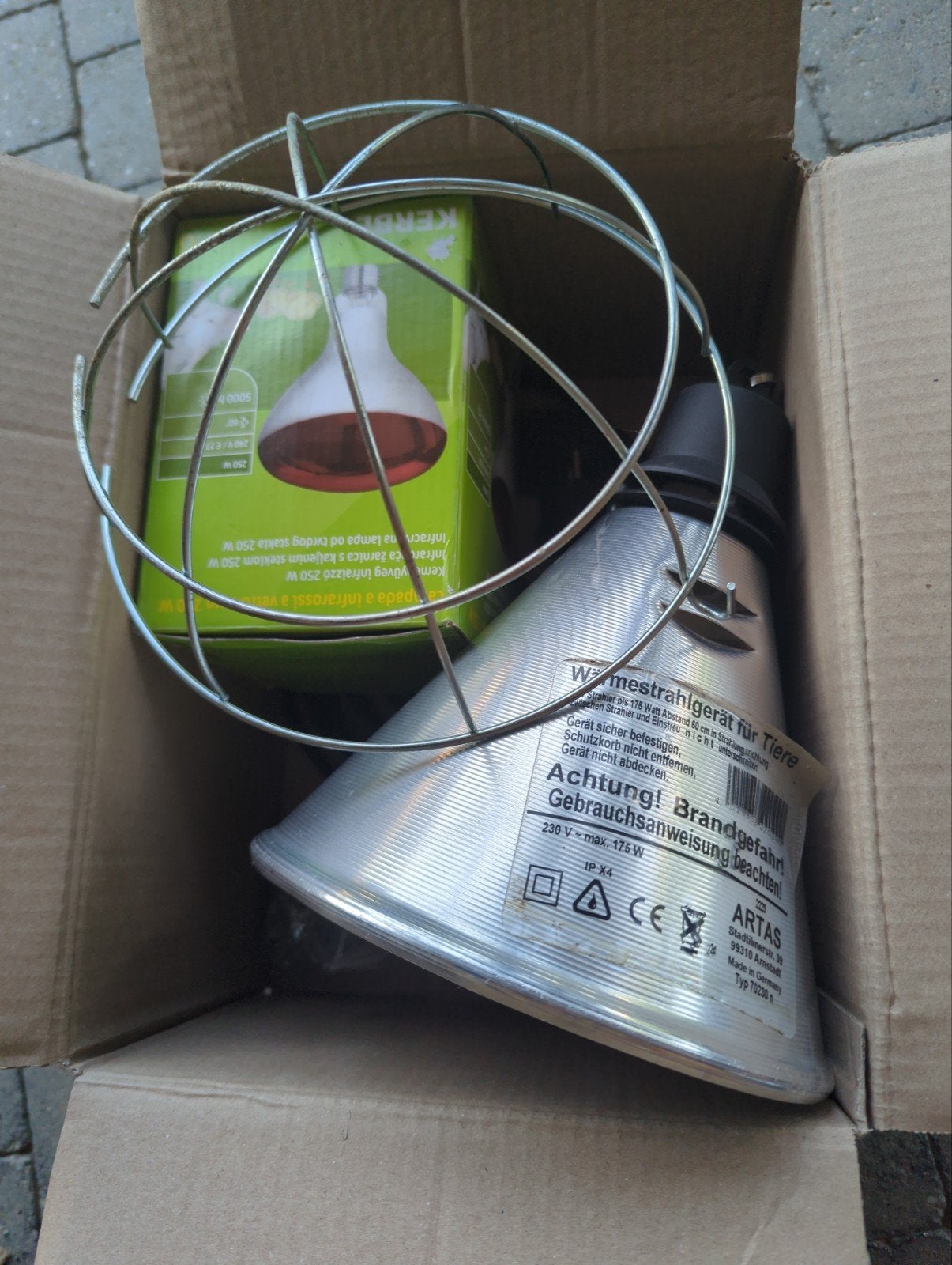 Lampe infrarouge chauffante, Animaux & Accessoires