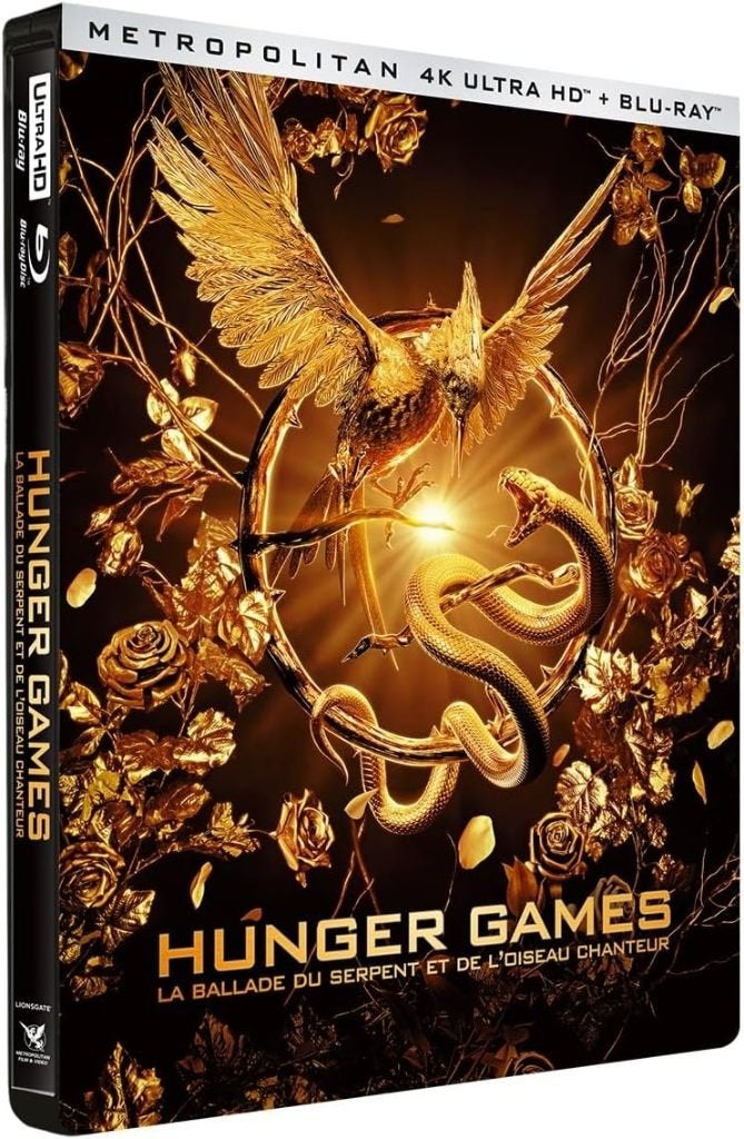 Bluray 4k Hunger Games Ballade du Serpent et Oiseau Chanteur, Science Fiction en Fantasy, Ophalen of Verzenden, Zo goed als nieuw
