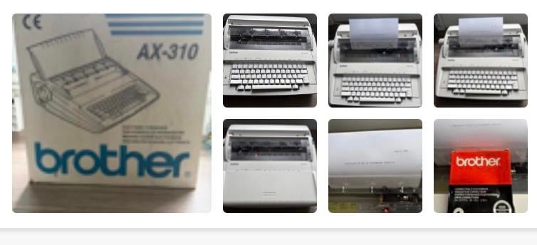 Elektronische typmachine in perfecte staat, Ophalen, Zo goed als nieuw